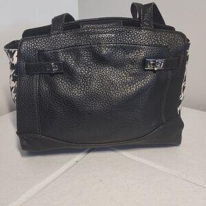 Liz Claiborne Black Leather Handbag